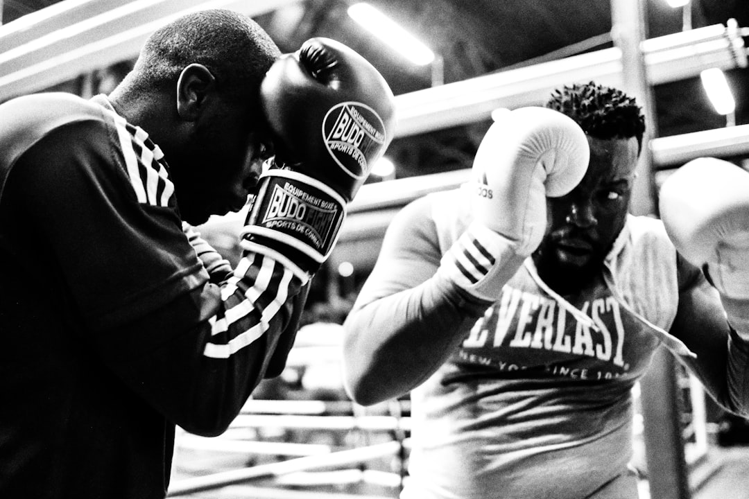 Photo 1 Boxing gloves 2 Punching bag